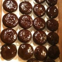 chocolate passion fruit cupcakes