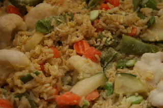 Midweek Fried Rice | The Not So Modern Housewife Added Vegetables - Midweek Fried Rice