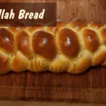 Six-Strand Braided Challah Bread