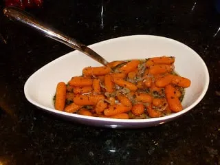 Festive Pork Tenderloin with German Carrots | The Not So Modern Housewife German carrots