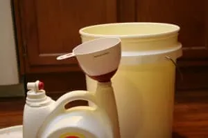 Homemade Liquid Laundry Detergent - The Not So Modern Housewife