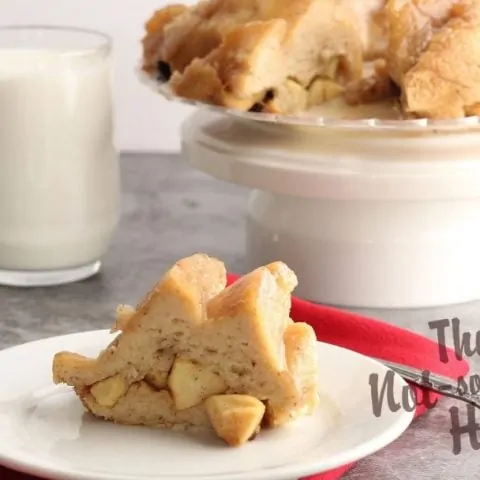 Gluten-Free Vegan Apple Spice Cake Recipe | The Not So Modern Housewife Apple Spice Cake with Vanilla Glaze