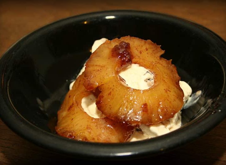 Caramelized Pineapple with Rum - The Not So Modern Housewife