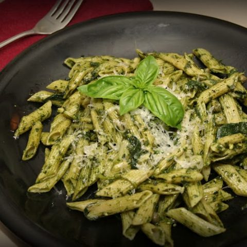 Spinach & Pesto Penne