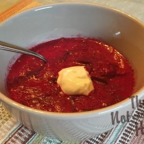 Polish Borscht | The Not So Modern Housewife Polish Borscht
