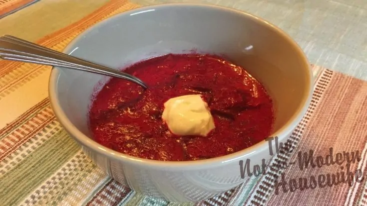 polish borscht | The Not so Modern Housewife