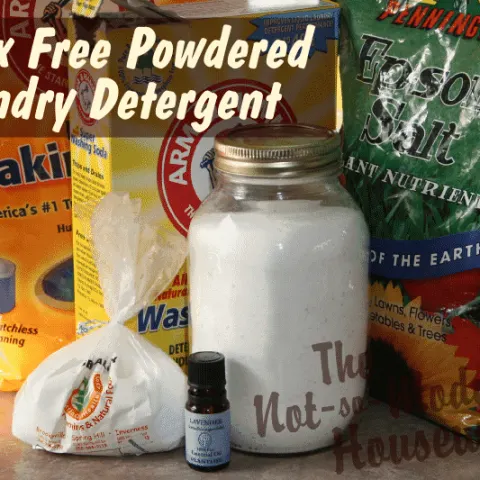 homemade laundry detergent without borax