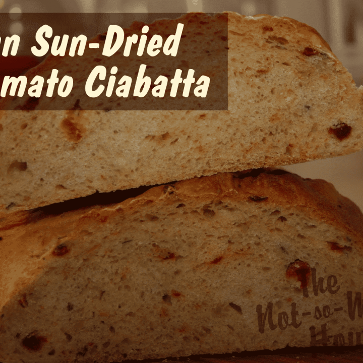 Italian Sun-Dried Tomato Ciabatta