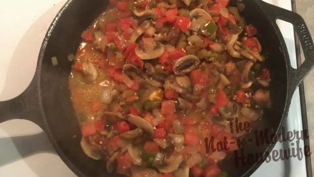 Cast Iron Vegetable Frittata | The Not So Modern Housewife Vegetable Frittata