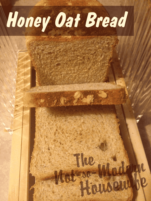 Honey Oat Bread is a delicious and easy way to save money and make sandwich bread at home.