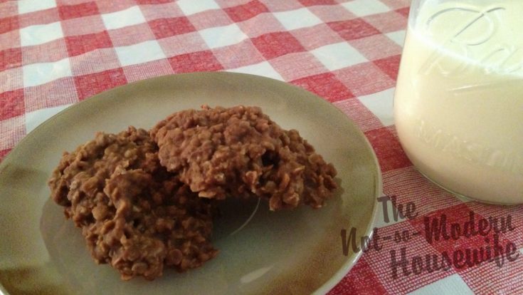 no bake cookies | The Not So Modern Housewife