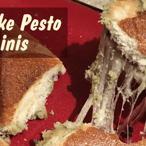 Artichoke Pesto Panini Sandwich Recipe | The Not So Modern Housewife Artichoke Pesto Paninis