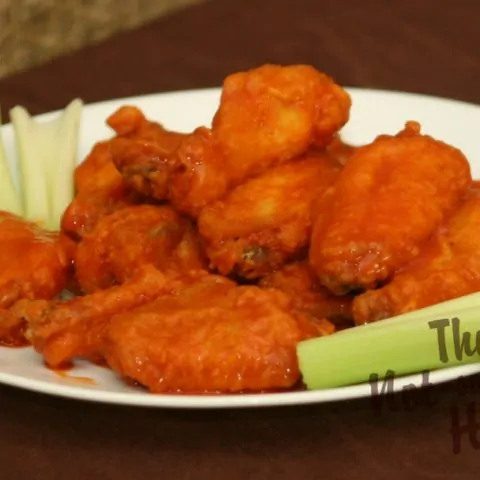 Restaurant-Style Buffalo Chicken Wings | The Not So Modern Housewife Restaurant-Style Buffalo Chicken Wings