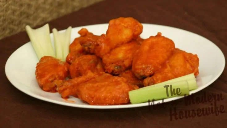 buffalo chicken wings | The Not So Modern Housewife