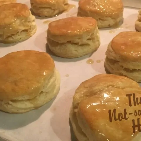 Easy Buttermilk Biscuits with Sweet Honey Butter