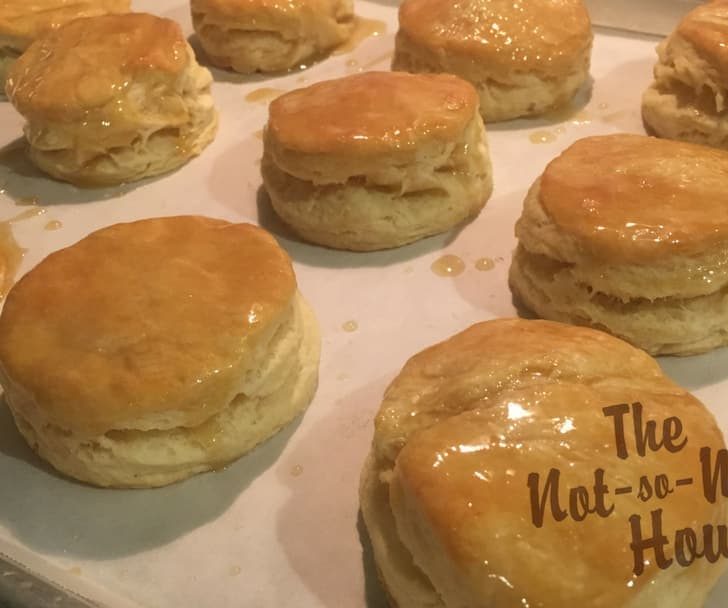 Easy Buttermilk Biscuits with Sweet Honey Butter