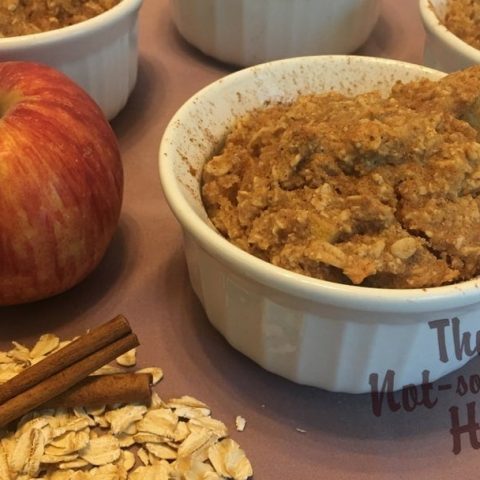 Apple Pie Baked Oatmeal