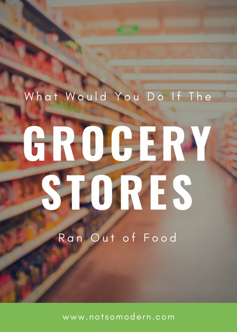 We don't consider that the grocery store may run out of food, or we may not be able to make it to the grocery store. Yet, during a natural disaster, these are both very real possibilities. So how do we combat the possibility of food insecurity? How to we ensure our families remain fed when we can't rely upon anyone else?  #foodinsecurity #beprepared #emergencypreparedness #preparedness #prepper #selfreliance #foodsecurity