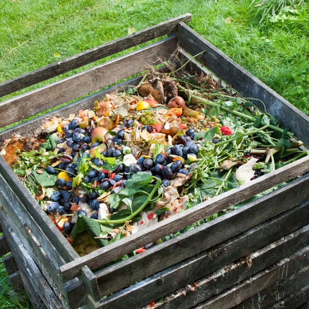 Be a Producer Not a Consumer: 8 Actionable Strategies to Reduce Waste | The Not So Modern Housewife compost bin