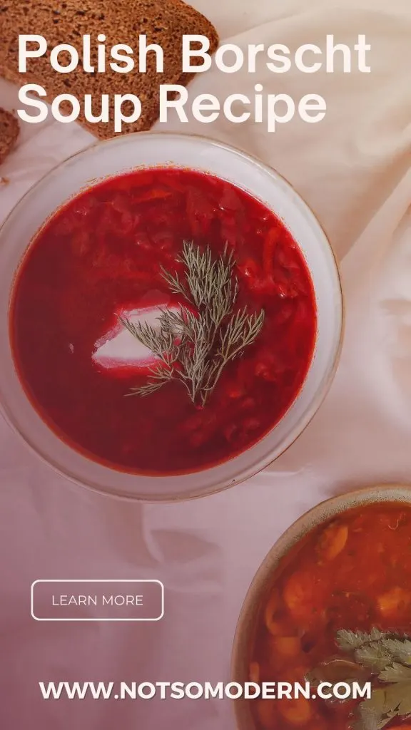 Polish borscht soup recipe