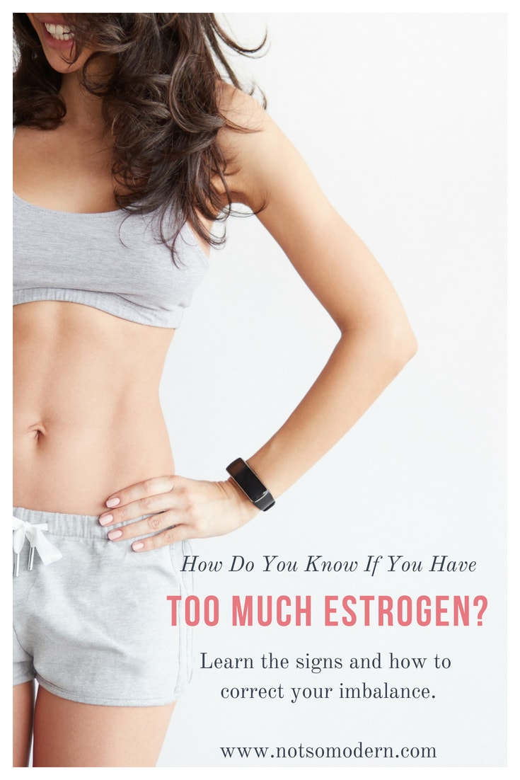 Woman in a sports bra with hand on hip - How Do You Know if You Have Too Much Estrogen? Learn the signs and how to correct your imbalance.