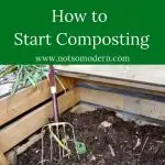 Composting 101 - How to Start Composting