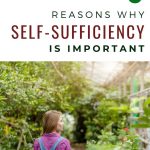 woman standing in garden - 6 Reasons Why Self-Sufficiency is Important