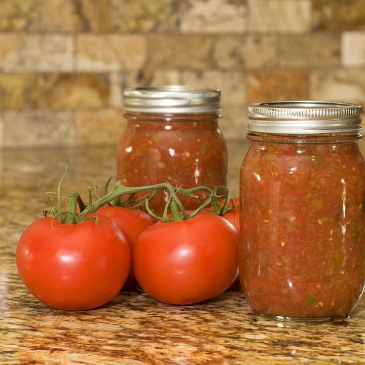 homemade canned salsa