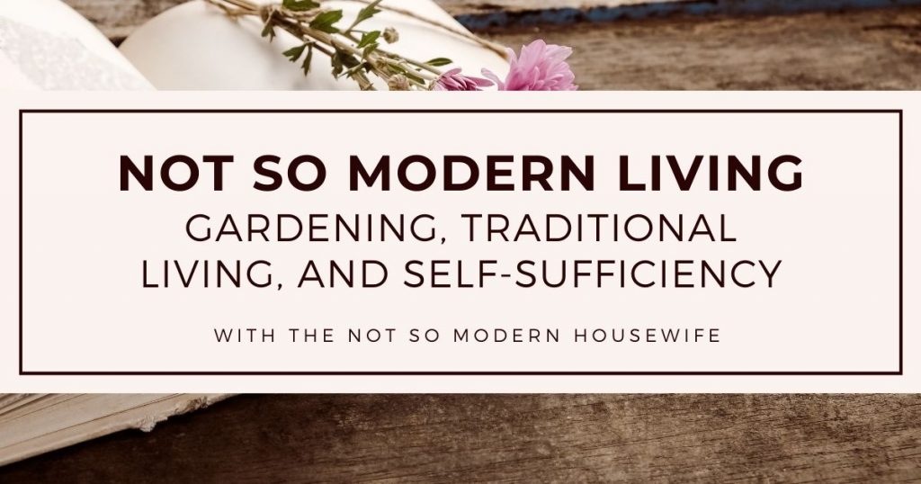 Not so Modern Living Facebook Group