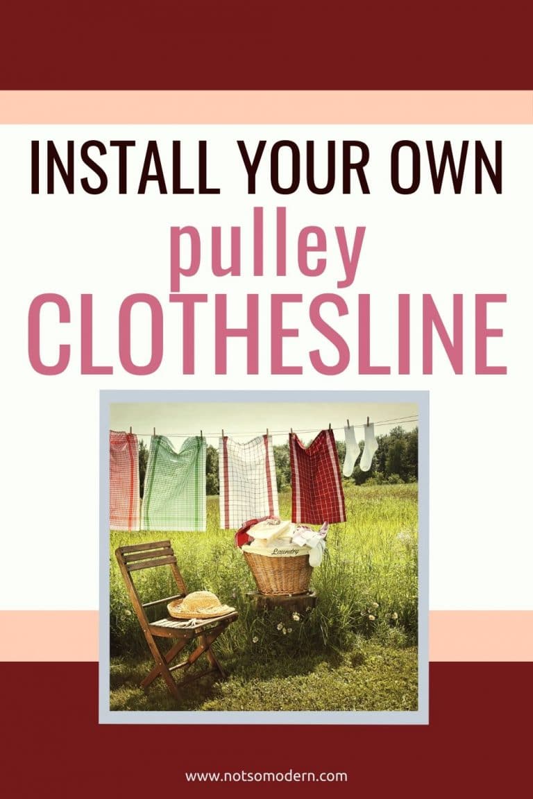 7 Easy Steps to Install a Clothesline with Pulleys