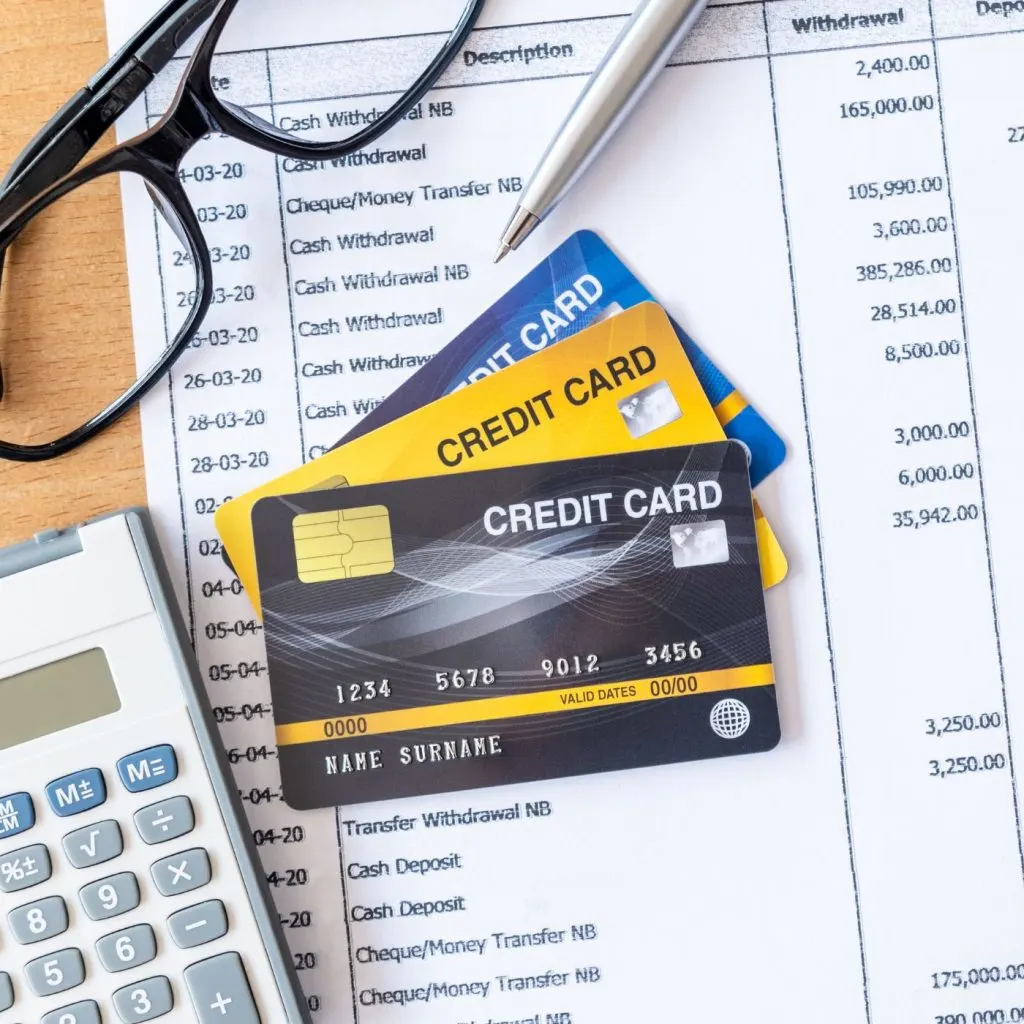 5 Essential Principles of Financial Literacy for Kids on the Homestead | The Not so Modern Housewife credit cards with billing statement - financial literacy for kids