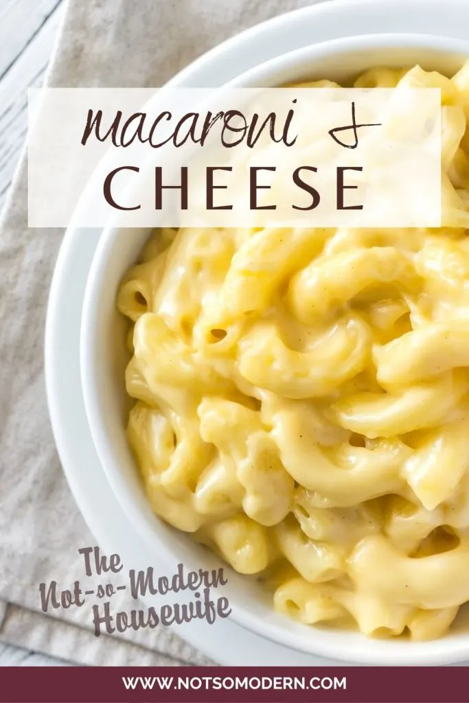 macaroni & cheese recipe