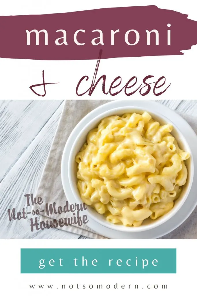macaroni & cheese recipe