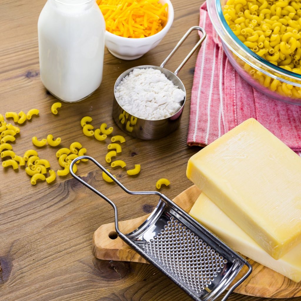 Macaroni and cheese recipe ingredients
