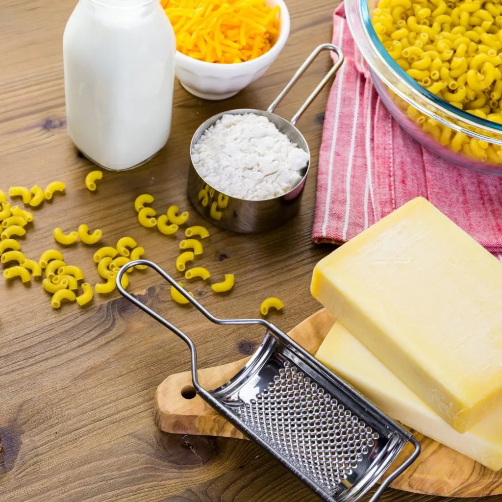 Macaroni and cheese recipe ingredients