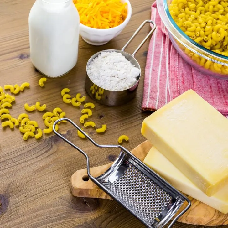 macaroni and cheese ingredients for recipe