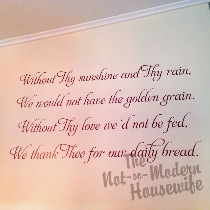 Transform Your Textured Walls with Custom Vinyl Lettering: A Step-by-Step Guide! | The Not So Modern Housewife Adding wall lettering to textured walls