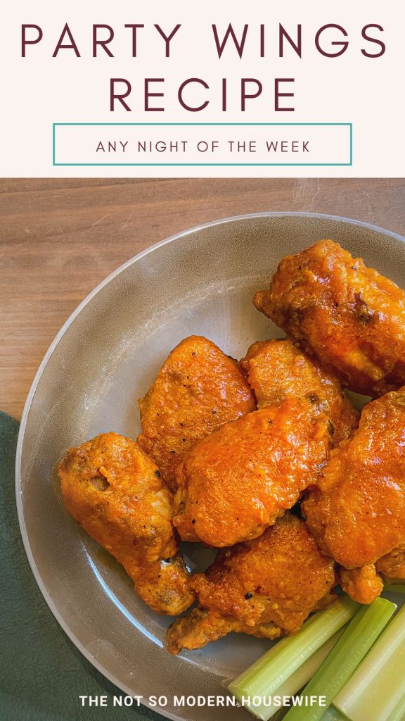 Party wings recipe - any night of the week