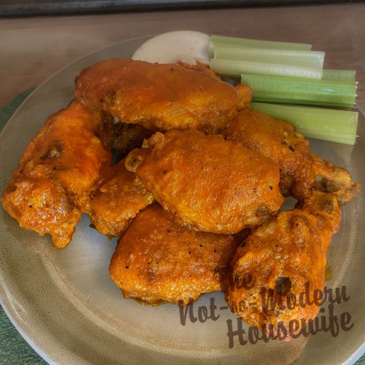 Cast Iron Chicken Wings