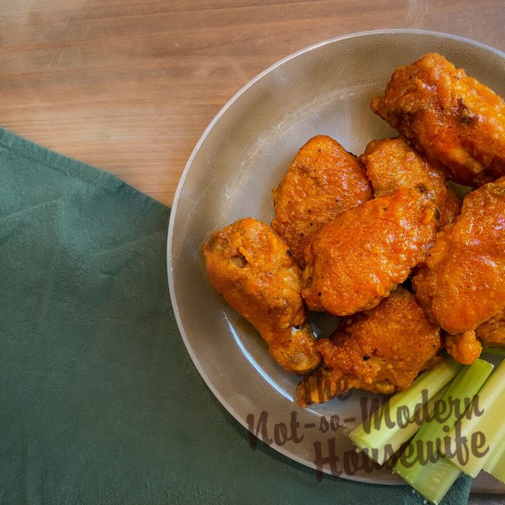 Cast Iron Chicken Wings