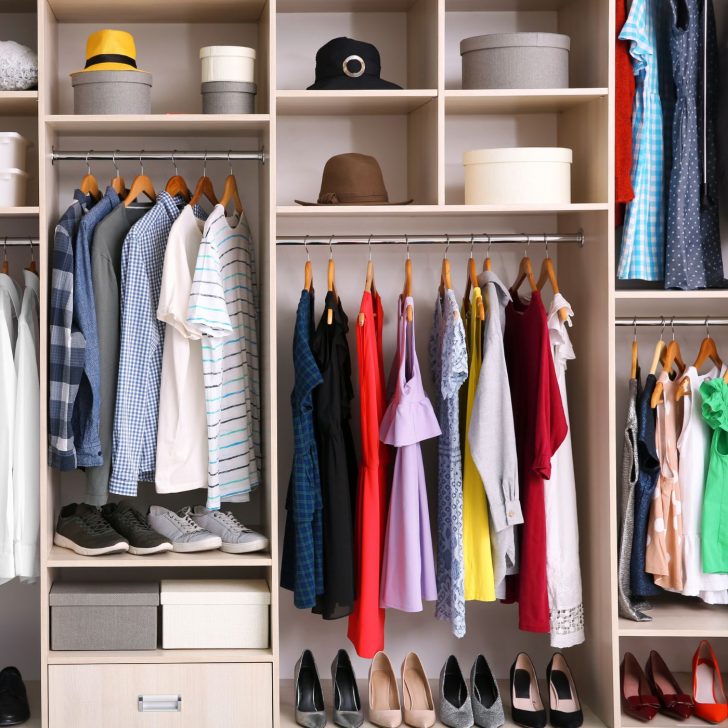 closet organizer - Christmas gift ideas for housewives